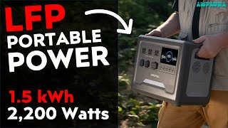 Portable Power Station w/LFP Batteries! | AMPAURA PUREA Review