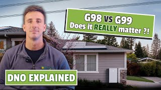 DNO Approval Explained for Solar & Home Batteries | G98 vs G99