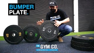 แผ่นน้ำหนัก IVADE ™ BUMPER PLATE (รุ่น Crumb Rubber Bumper) - The GYM Co.