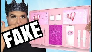 FAKE KYLIE COSMETICS BIRTHDAY COLLECTION REVIEW