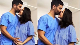 Neha Dhupia's FIRST LOOK with her Cute Baby Boy and husband Angad Bedi from Hospital