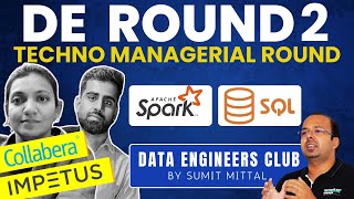 Live Big Data Mock Interview | Techno-Managerial Round | Scenario Based Questions #interview