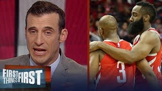 Doug Gottlieb explains why Harden and CP3's Rockets can't compete with Warriors | FIRST THINGS FIRST