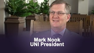 UNI President Mark Nook