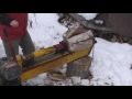 lickity log splitter 4 way wedge