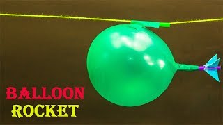 Science Projects | Balloon Rocket