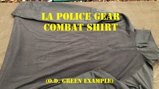 LA Police Gear Combat Shirt