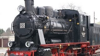 DAMPFLOK 20 Dh2-3T5,5 LKM 1951 OLDTIMER CLASSIC LOK MALOWA BENNDORF MANSFELDER Steam Train