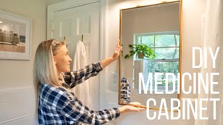 DIY Medicine Cabinet | How to Replace a Medicine Cabinet