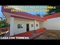 Se vende casa TOTALMENTE NUEVA con terreno en Sacacoyo...