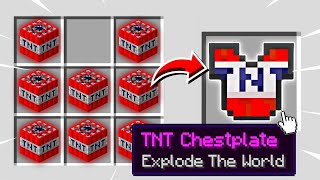 Minecraft, But Crafts Use TNT…