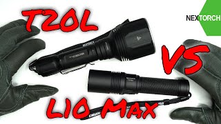 LEP Flashlight Battle! | Nextorch L10 Max vs Nextorch T20L - Which is best for you?