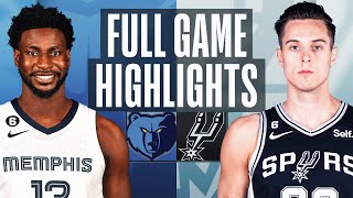 GRIZZLIES at SPURS | FULL GAME HIGHLIGHTS | March 17, 2023