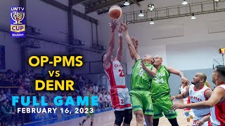 UNTV CUP: OP-PMS Trailblazers vs. DENR Warriors | February 16, 2023 - FULL GAME