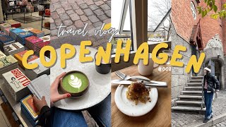 Copenhagen vlog p.1🚢so many beautiful cafés☕️, street scenes of Copenhagen, Christmas vibe🎄