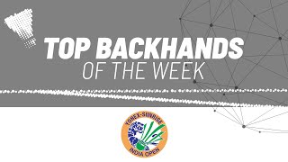 YONEX-SUNRISE India Open 2025 | Top Backhands of the Week