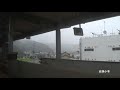 【雨＆霧 6倍速車窓右側】三陸鉄道北リアス線 宮古〜久慈