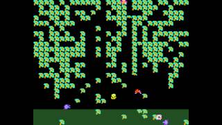 Arcade Game: Millipede (1982 Atari)