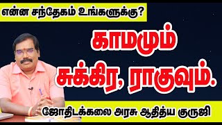 Lust - Venus and Rahu  - காமமும் சுக்கிர, ராகுவும்.#adityaguruji