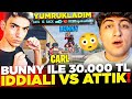 DOĞUKAN BUNY İLE 30.000 TLSİNE VS ATTIK! YUMRUKLADIM! (AŞIRI SİNİRLENDİ 😡) PUBG Mobile