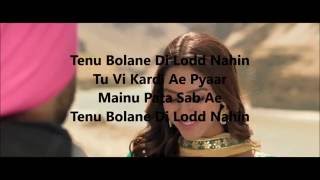 Bolane Di Lodd Nahin _ Ammy Virk _   Latest Punjabi Song ( Lyrical Videos )