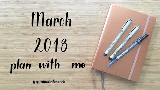 Plan With Me | March 2018