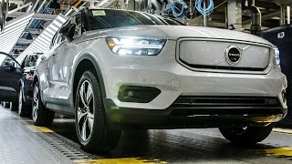 New 2021 Volvo XC40 Recharge Car Production