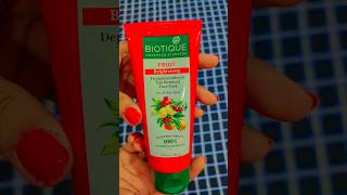 Biotique fruit brightening face pack for all skin type#shots #biotique #YouTube shots