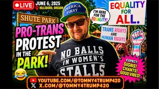 Will the trans ideologues get violent over different views today?