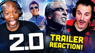 2.0 Trailer Reaction! | Rajinikanth | Akshay Kumar | Amy Jackson | S. Shankar