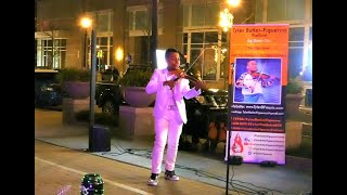 "Hallelujah" (Violin) Leonard Cohen / Tyler Butler-Figueroa Violinist City Plaza Downtown Raleigh NC