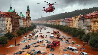 Czech Now! povodně 2024 česko : Jeseník, Opava, Ostrava, uhersky brod, Svinov, Hochwasser tschechien