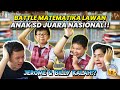 GILE! BATTLE MATEMATIKA LAWAN ANAK SD JUARA OLIMPIADE NASIONAL! JEROME & BILLY KALAH!?