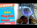 Review | Vợt Muỗi Kiêm Đèn Bắt Muỗi Xiaomi Cao Cấp 2 trong 1  | Mosquito 2 in 1 | DVlog