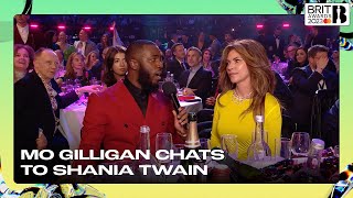 Mo Gilligan chats to Shania Twain | The BRIT Awards 2023
