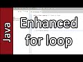 Enhanced for loop - Java Programming Tutorial #26 (PC / Mac 2015)