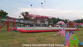 Unpowered amusement park equipment