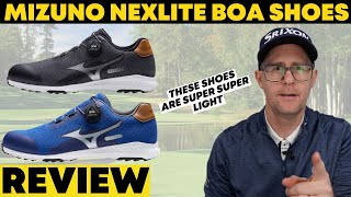 Mizuno NexLite BOA Golf Shoes - Review - These shoes are very light!