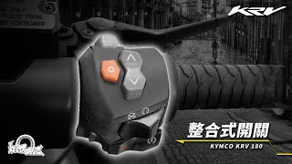 【小嘉工作室】KYMCO KRV 180 moto 整合式開關 霧燈開關 大燈開關 高低開關 日行燈變色開關