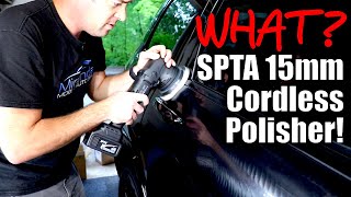 SPTA 15mm Cordless DA Polisher! Is It Any Good? #SPTA