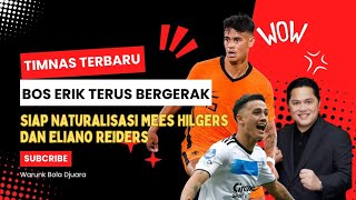 Presiden PSSI Erik Tohir Terus Bergerak•Naturalisasi Timnas Indonesia Mees Hilgers& Eliano Reiders