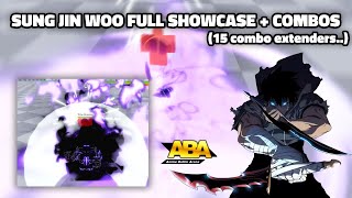 [ABA] SUNG JIN WOO SHOWCASE ALL MECHANICS + COMBOS (BRAINDEAD ABA UPDATE)