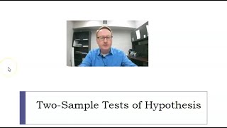Business Statistics Final Project - How to do a 2 sample t test