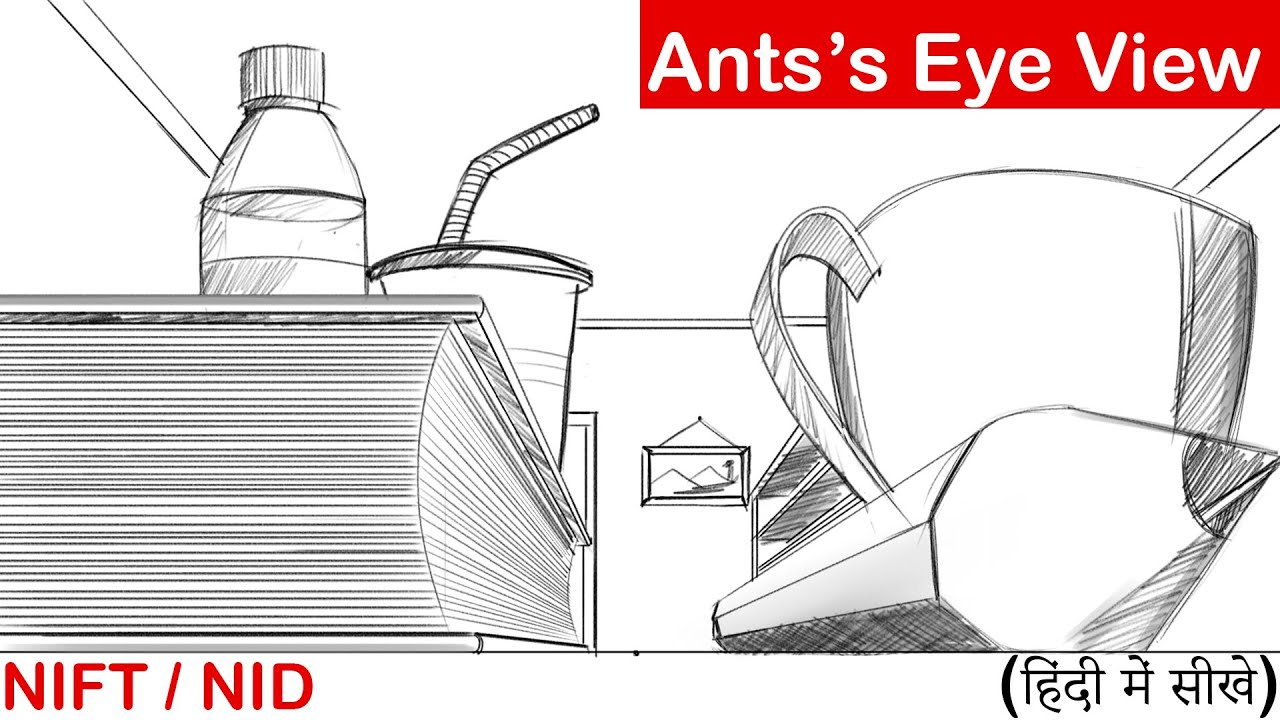 How To Draw Ants Eye View