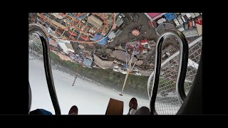 On-ride 4K POV Blizzard/Gladiator, Hyde Park Winter Wonderland 2024 (Forwards)