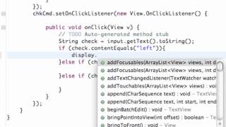 Android Application Development Tutorial 29 Set Gravity within Java