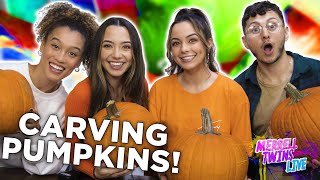 Carving Pumpkins Challenge 2019 - Merrell Twins Live