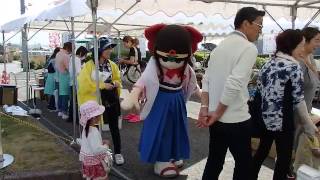 蓮花ちゃん　17.5.7　當麻の家感謝祭グリーティング