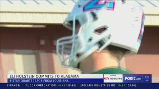 Eli Holstein commits to Alabama