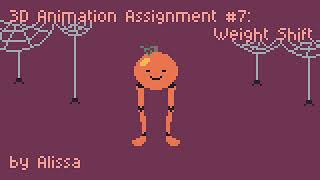 3D Animation Assignment: Weight Shift